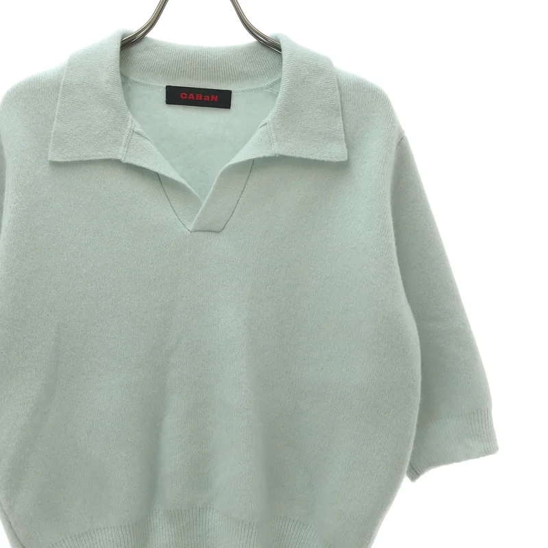 CABaN / キャバン | カシミヤ コットン スキッパーニット | F | レディース