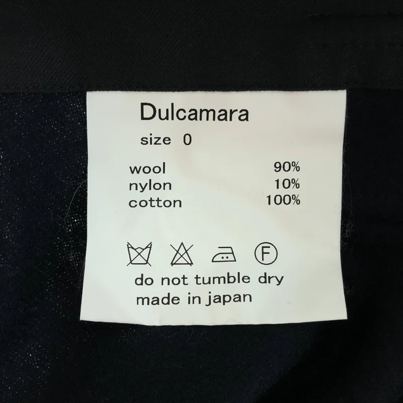Dulcamara / ドゥルカマラ | ウール ワイド パンツ | 0 | レディース