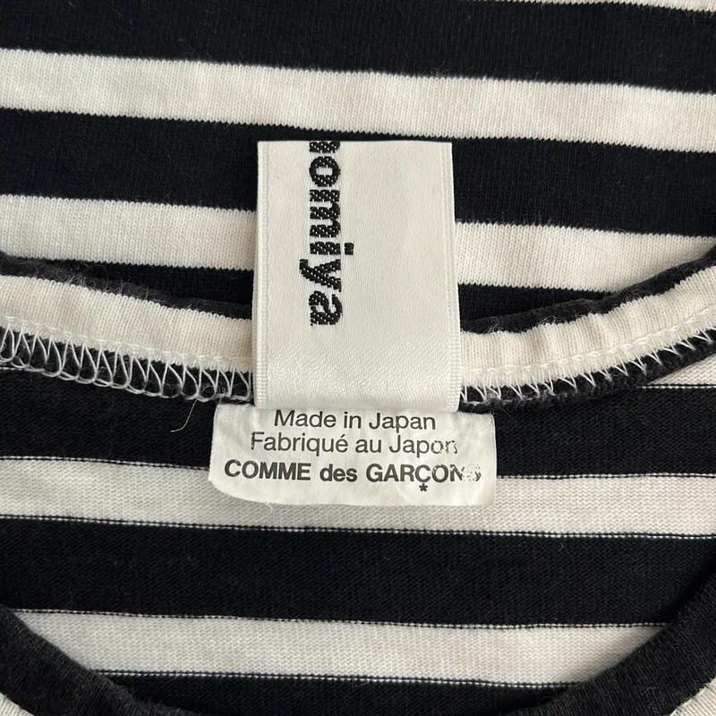 noir kei ninomiya / ノワールケイニノミヤ | 2019SS | コットン ボーダー Tシャツ_半袖 3C-T008 | S | レディース