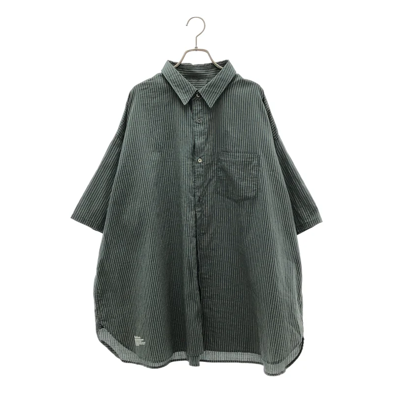 FreshService / フレッシュサービス | 2026SS | HRAFTeX S/S STRIPE SHIRT ストライプ 半袖シャツ | L | メンズ