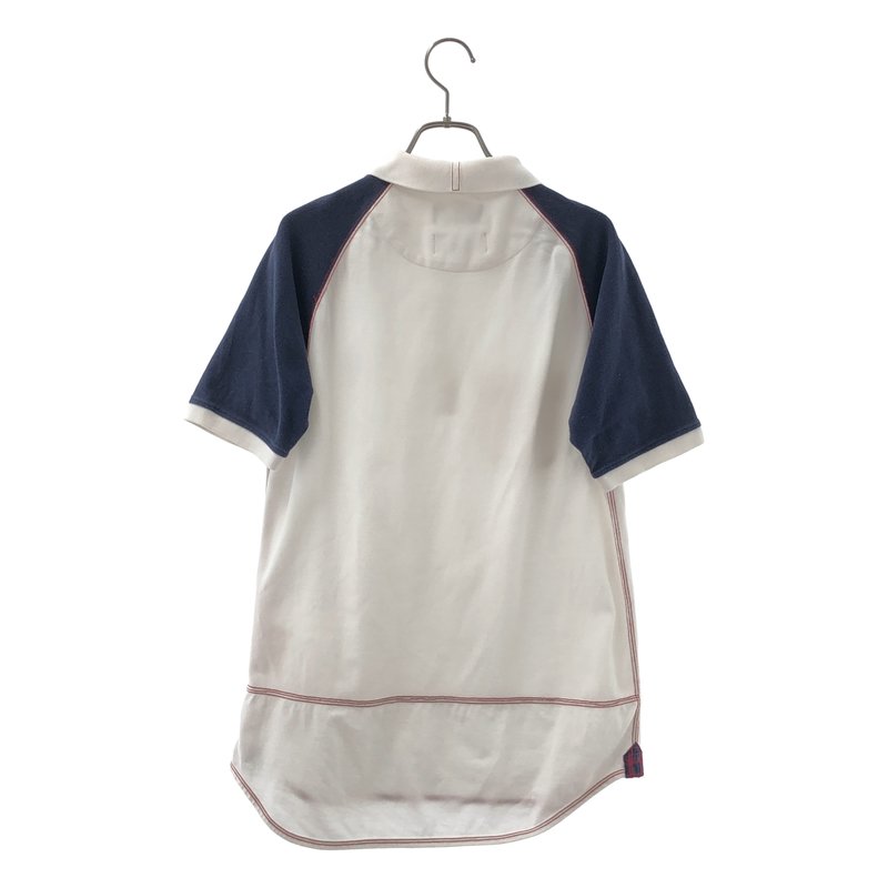eye JUNYA WATANABE COMME des GARCONS MAN / アイジュンヤワタナベ マン | × Lyle & Scott / 2トーン ラグランスリーブ ポロシャツ | M | メンズ