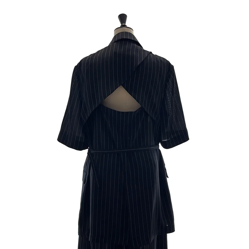AMERI / アメリ | セットアップ / BACK CURTAIN OPEN HS JACKET ジャケット パンツ | M | レディース