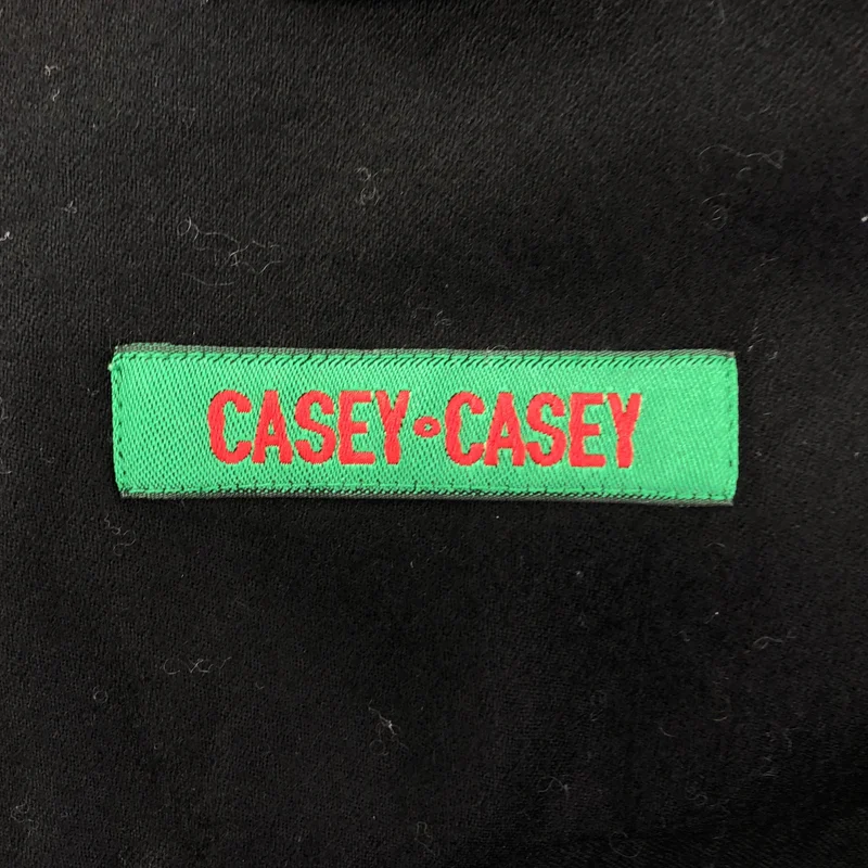 CASEY CASEY / ケーシーケーシー | ウール ギャザー ロングシャツワンピース | M | レディース