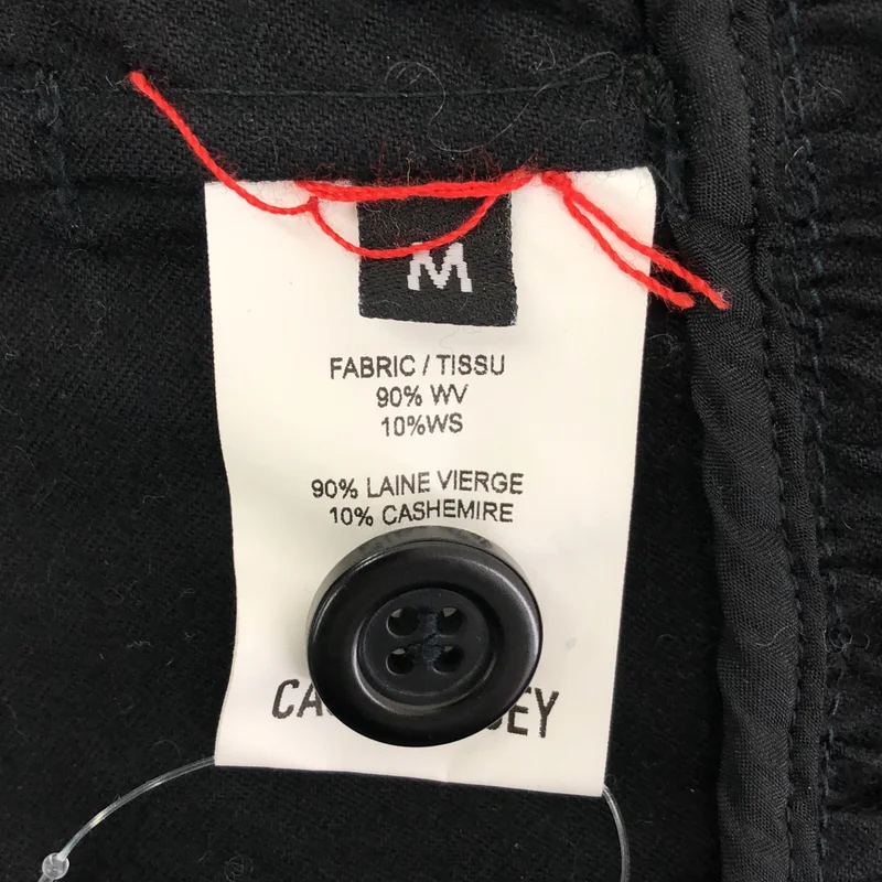 CASEY CASEY / ケーシーケーシー | ウール ギャザー ロングシャツワンピース | M | レディース