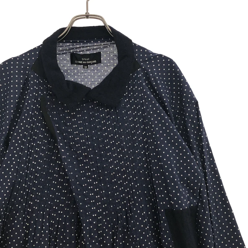 tricot COMME des GARCONS / トリココムデギャルソン | 2012AW | ドット ピンタック ワンピース TJ-O028 | M | レディース