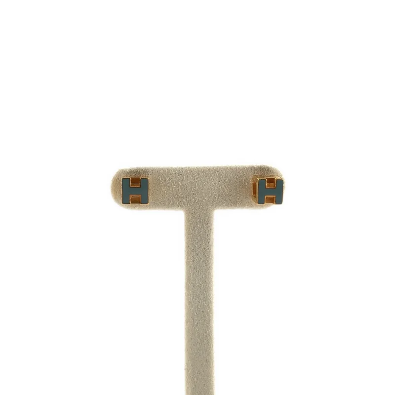 HERMES / エルメス | Hキューブ ピアス |
