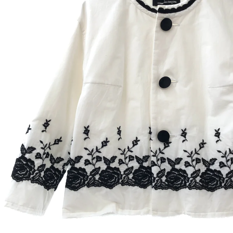 tricot COMME des GARCONS / トリココムデギャルソン | 2014SS | ノーカラー ジャケット TM-J005 | S | レディース