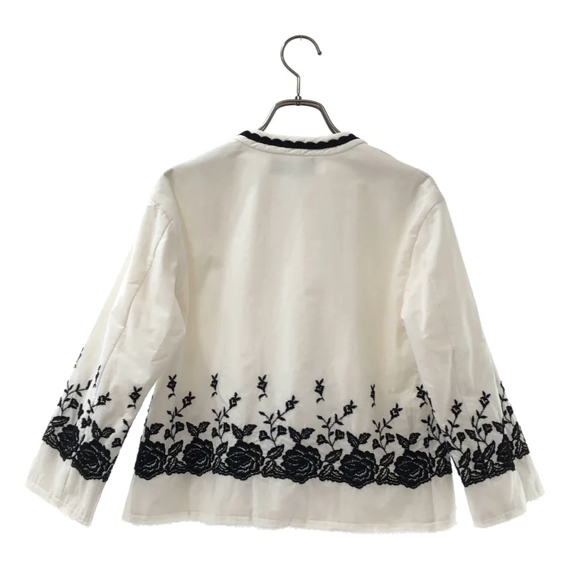 tricot COMME des GARCONS / トリココムデギャルソン | 2014SS | ノーカラー ジャケット TM-J005 | S | レディース