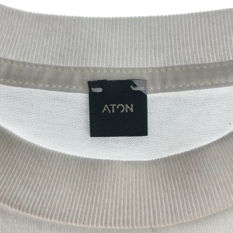 ATON / エイトン | DRY COTTON JERSEY COMPACT T-SHIRT カットソー | 0 | レディース