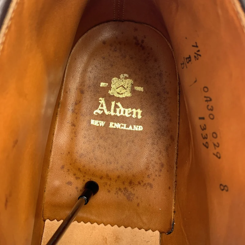 ALDEN / オールデン | 1339 / コードバン レザー チャッカブーツ 革靴 | 7 1/2 | メンズ