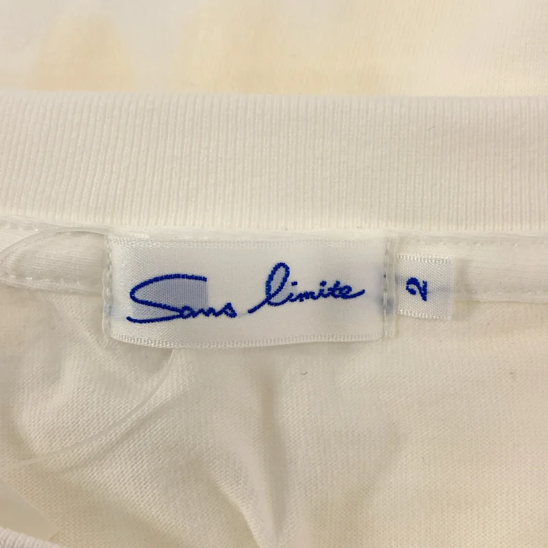 sans limite / サンリミット | 2024SS | ゆらゆらロゴ Tシャツ | 2 | メンズ