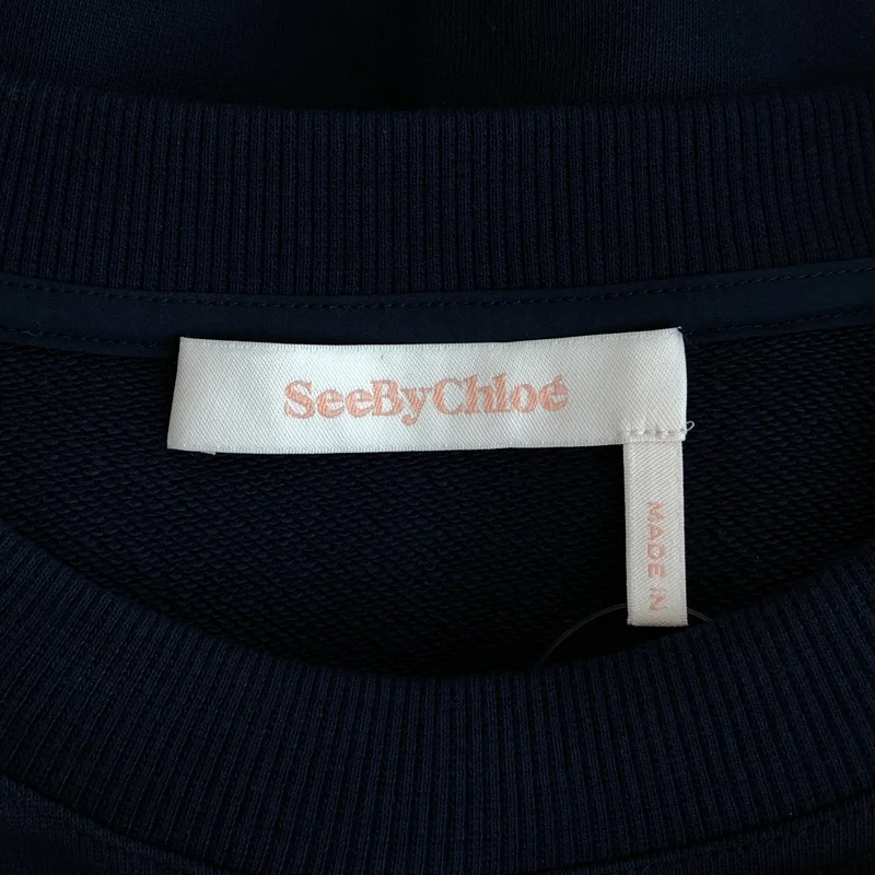 SEE BY CHLOE / シーバイクロエ | スウェット ワンピース CHS22UJR0509249QXS | XS | レディース