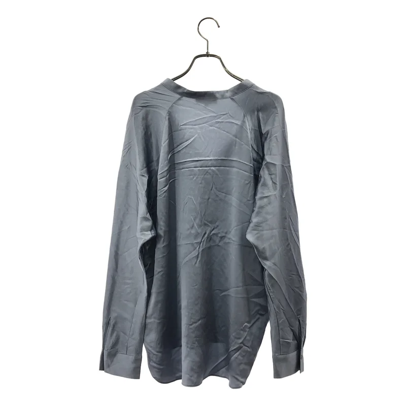 Vince / ヴィンス | silk 100％ / シルク スキッパー シャツ ブラウス | S | レディース