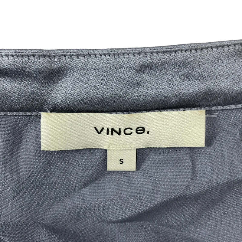 Vince / ヴィンス | silk 100％ / シルク スキッパー シャツ ブラウス | S | レディース