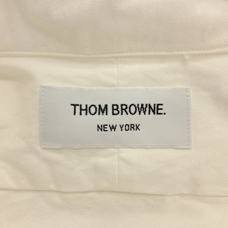 THOM BROWNE / トムブラウン | ボタンダウン オックスフォードシャツ | 0 | メンズ