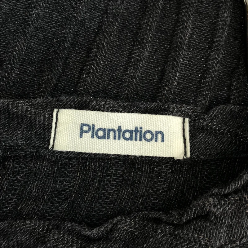Plantation / プランテーション | セットアップ コットン リネン プリーツ スリット プルオーバー / イージーパンツ | M | レディース