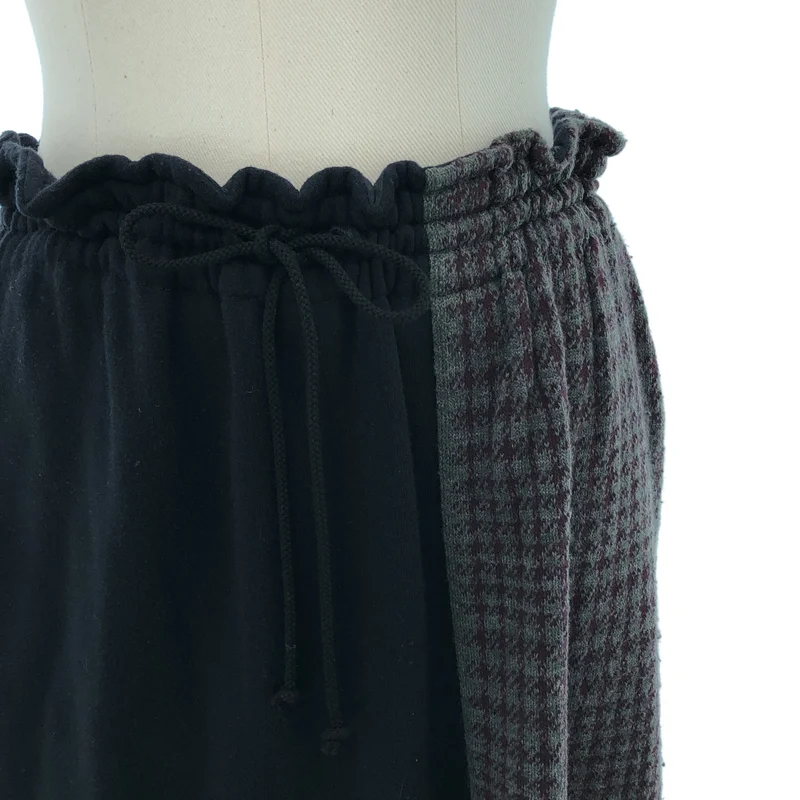 Y's / ワイズヨウジヤマモト | 2020AW | セットアップ ドッキング オーバーシルエット ハイネック スウェット / スリット スカート | 2 | レディース