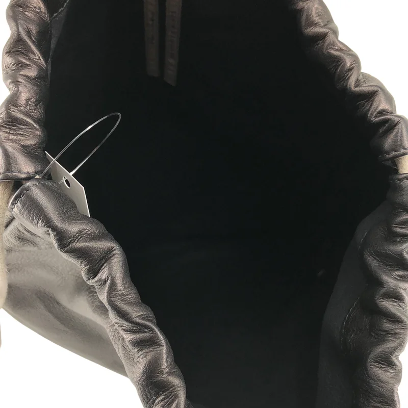 Rick Owens / リックオウエンス | 2025SS | Drawstring Backpack / カーフレザー ドローストリング バックパック | UNI | メンズ