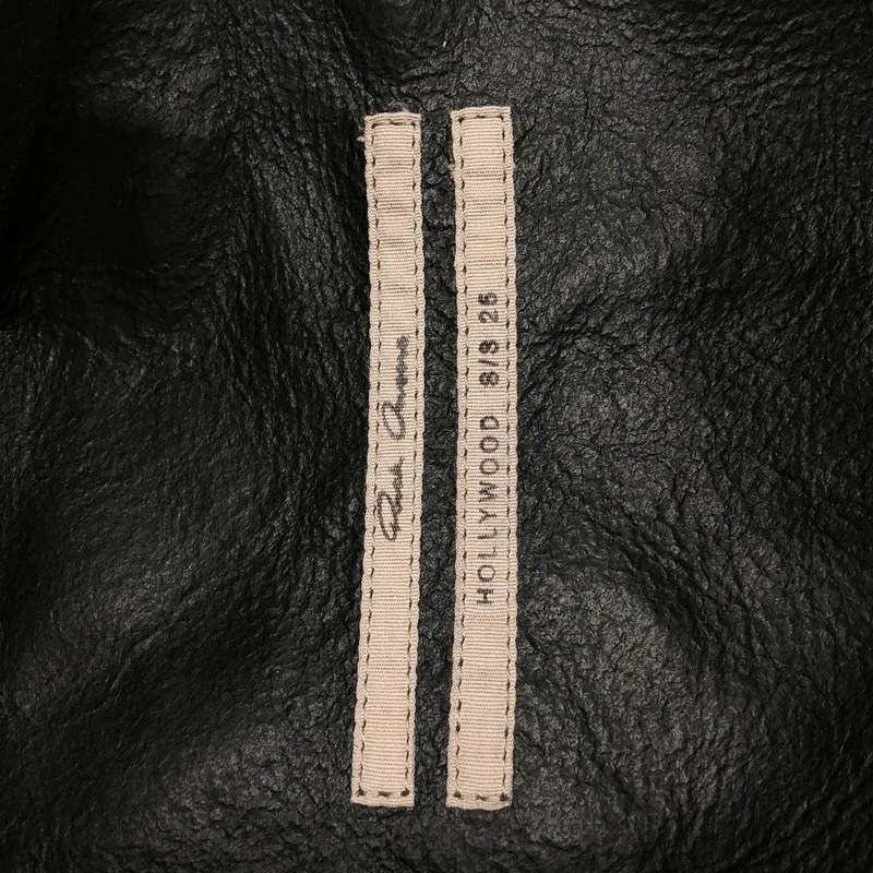 Rick Owens / リックオウエンス | 2025SS | Drawstring Backpack / カーフレザー ドローストリング バックパック | UNI | メンズ