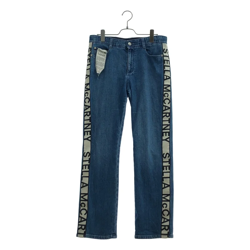 STELLA McCARTNEY / ステラマッカートニー | サイドロゴ デニムパンツ 548308 | 27 | レディース