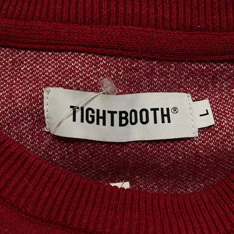 TIGHTBOOTH PRODUCTION / タイトブースプロダクション | コットン ロゴ プルオーバーニット | L | メンズ