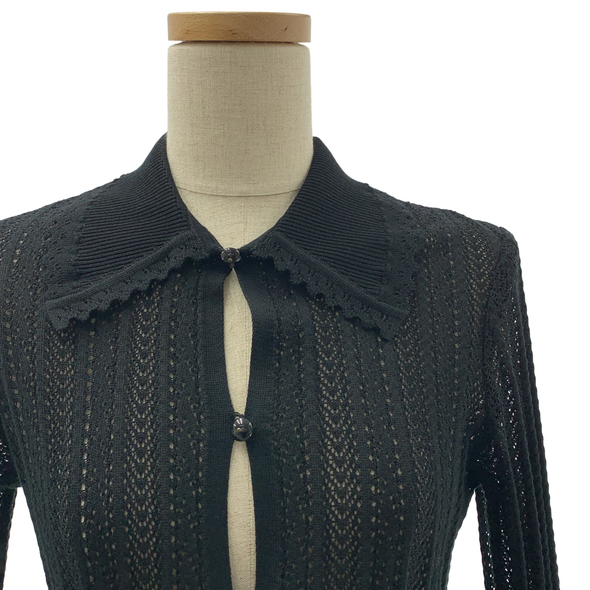 Mame Kurogouchi / マメクロゴウチ | 2025SS | Lace Stripe Knitted