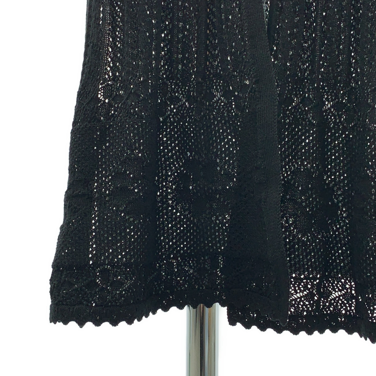 Mame Kurogouchi / マメクロゴウチ | 2025SS | Lace Stripe Knitted