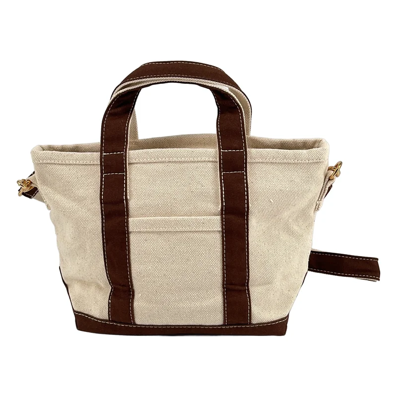THE NEWHOUSE / ザ ニューハウス | BABY LEON TOTE キャンバス ショルダーバッグ | F | レディース