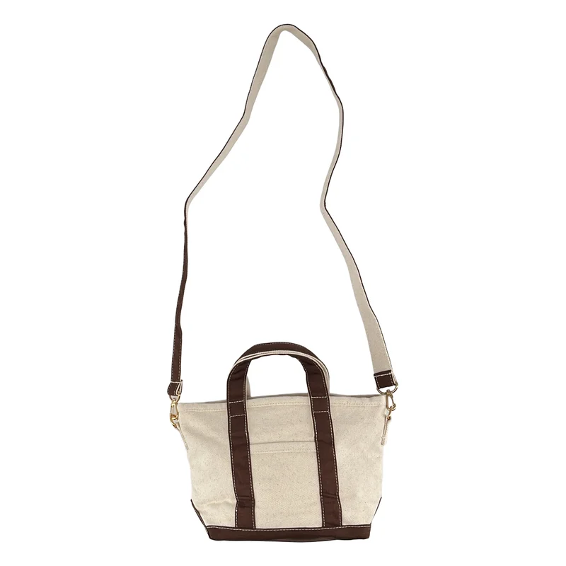 THE NEWHOUSE / ザ ニューハウス | BABY LEON TOTE キャンバス ショルダーバッグ | F | レディース