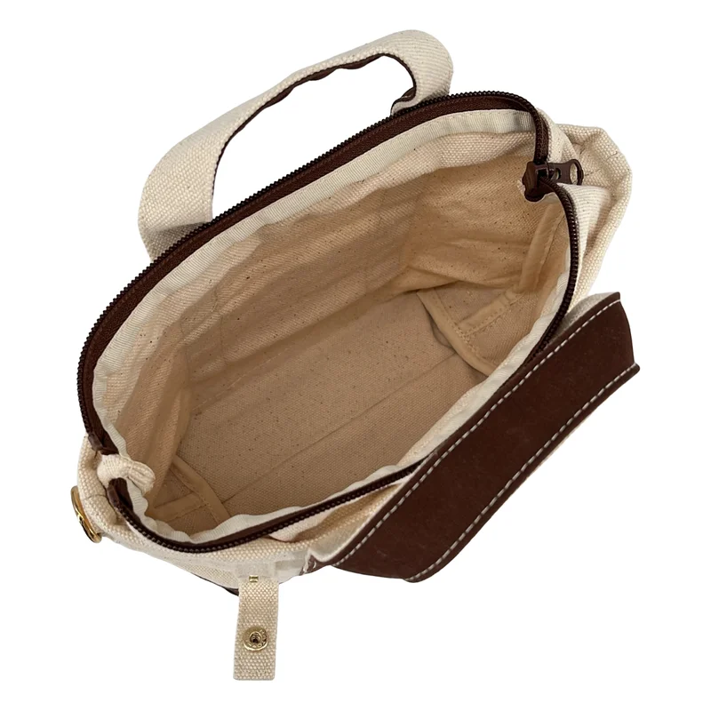 THE NEWHOUSE / ザ ニューハウス | BABY LEON TOTE キャンバス ショルダーバッグ | F | レディース