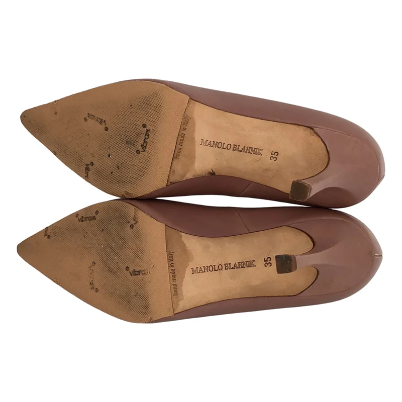 MANOLO BLAHNIK / マノロブラニク | ポインテッドトゥ パンプス | 35 | レディース