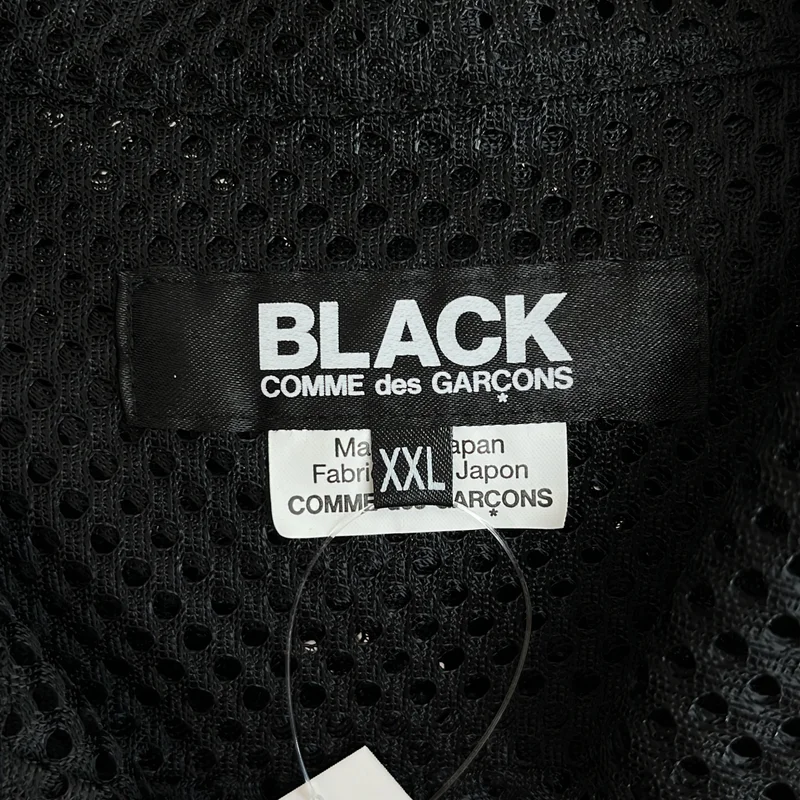 BLACK COMME des GARCONS / ブラックコムデギャルソン | 2026SS | メッシュ ロングシャツ | XXL | メンズ