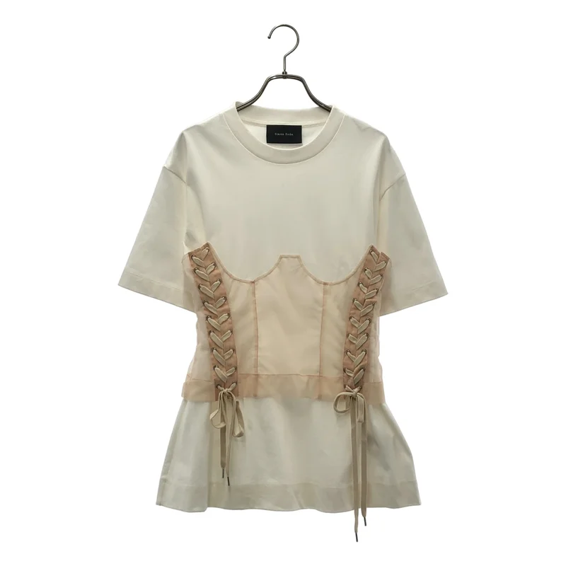 Simone Rocha / シモーネロシャ | コルセット Tシャツ_半袖 5282 0562 | S | レディース