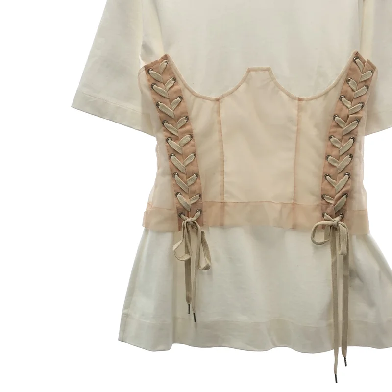 Simone Rocha / シモーネロシャ | コルセット Tシャツ_半袖 5282 0562 | S | レディース