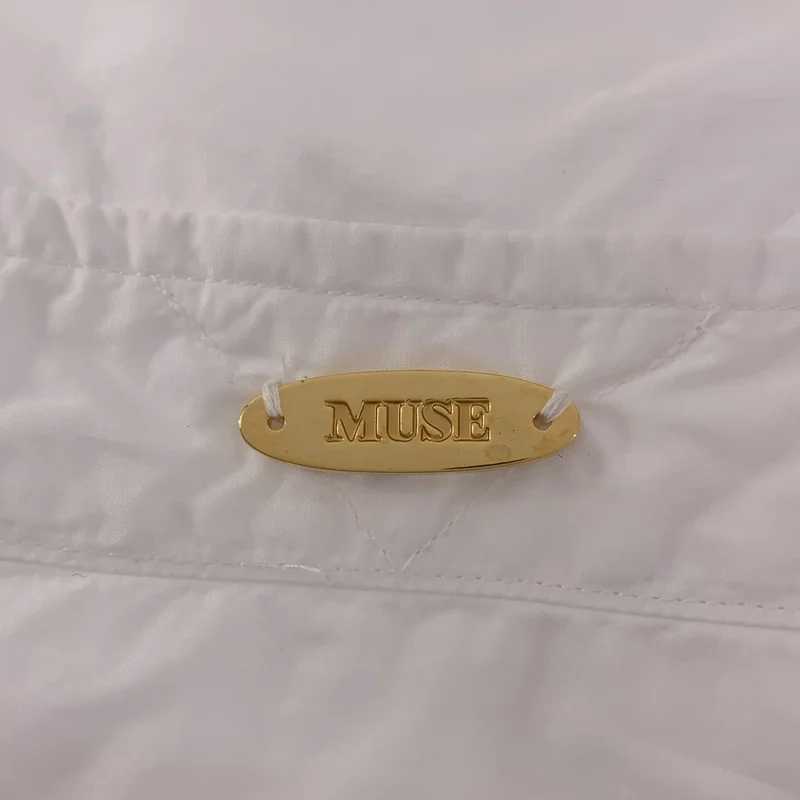 MUSE de Deuxieme Classe / ミューズドゥーズィーエムクラス | 2024SS | ワイヤーウォッシュシャツ ブラウス | F | レディース