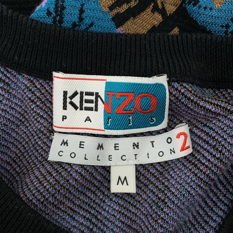KENZO / ケンゾー | MEMENTO2 タイガー 刺しゅう ニット | M | レディース