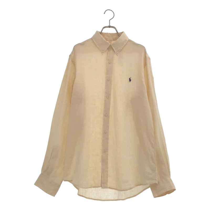 POLO RALPH LAUREN / ポロラルフローレン | カスタムフィット リネン シャツ | M | メンズ