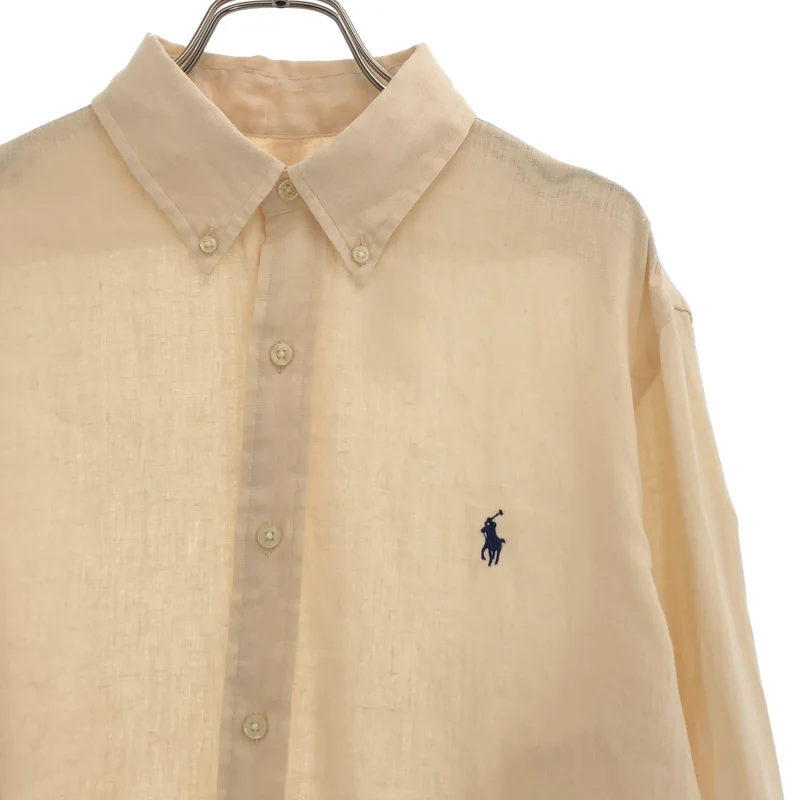 POLO RALPH LAUREN / ポロラルフローレン | カスタムフィット リネン シャツ | M | メンズ