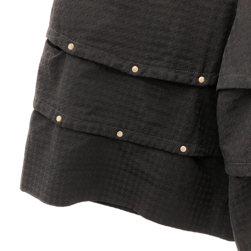 COMME des GARCONS HOMME PLUS / コムデギャルソンオムプリュス | 2016AW | ポリエステル 製品加工 ジャガード ワイド ショートパンツ ショーツ | L | メンズ