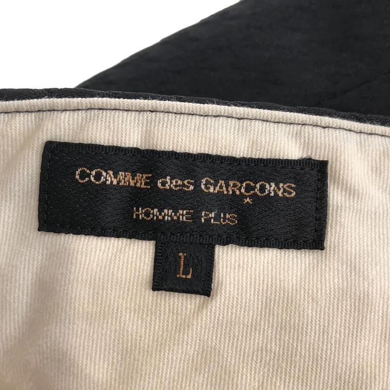 COMME des GARCONS HOMME PLUS / コムデギャルソンオムプリュス | 2016AW | ポリエステル 製品加工 ジャガード ワイド ショートパンツ ショーツ | L | メンズ
