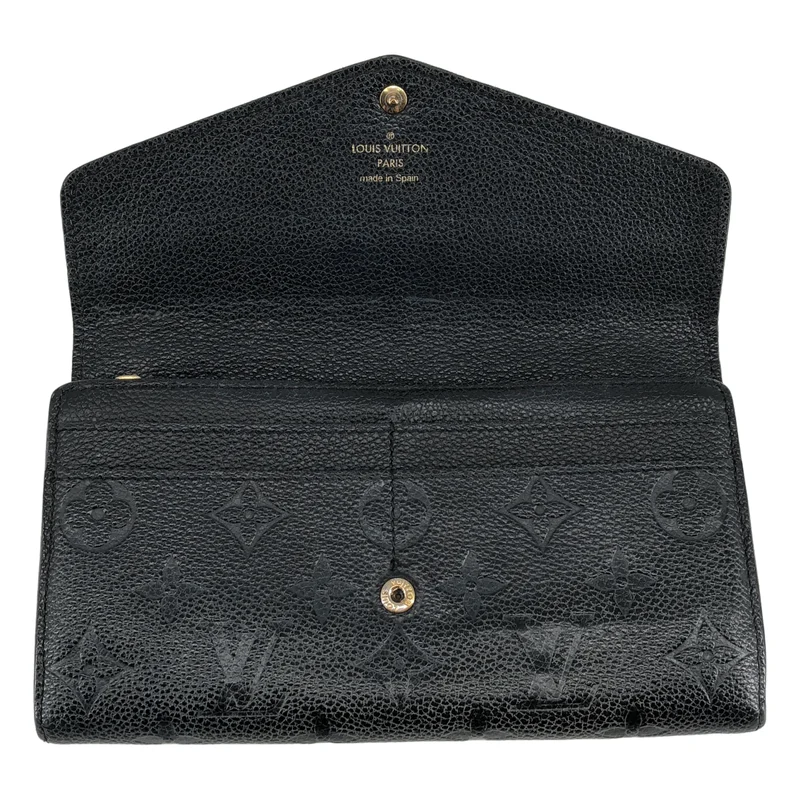 Louis Vuitton / ルイヴィトン | M61182 / アンプラント ポルトフォイユ・サラ レザー モノグラム ロングウォレット |
