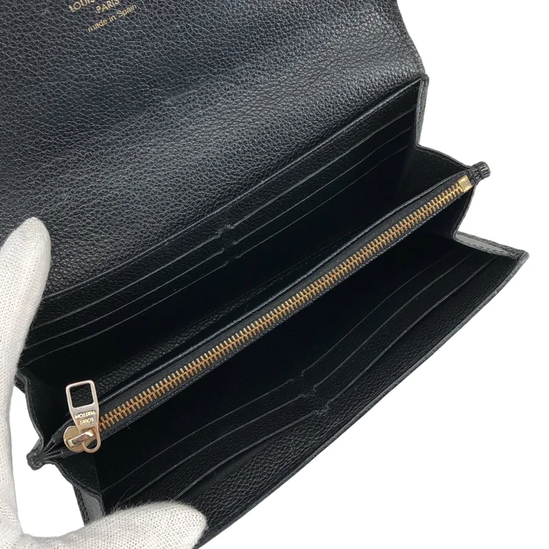 Louis Vuitton / ルイヴィトン | M61182 / アンプラント ポルトフォイユ・サラ レザー モノグラム ロングウォレット |