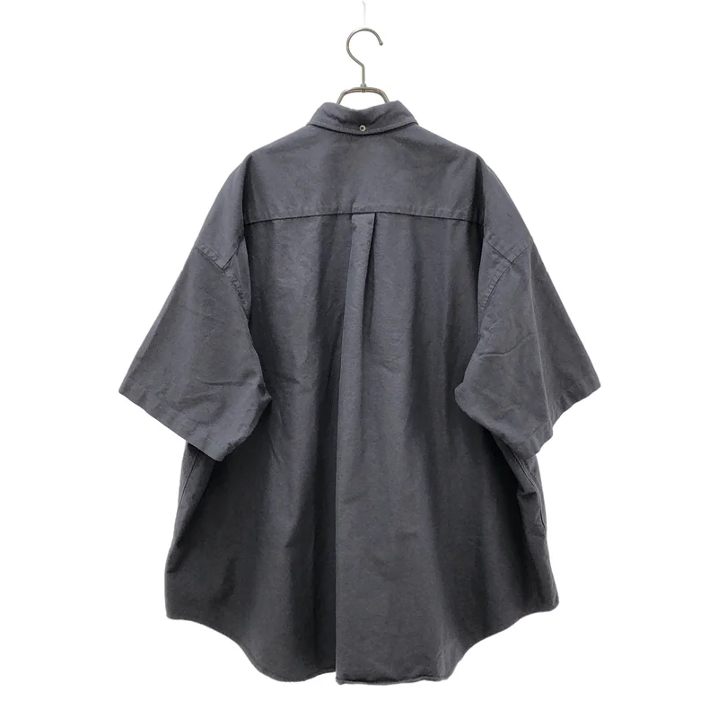 Graphpaper / グラフペーパー | Oxford S/S Oversized B.D Shirt オックスフォード ボタンダウン 半袖シャツ | ONE | メンズ