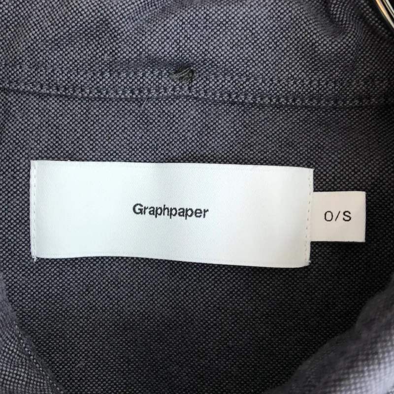Graphpaper / グラフペーパー | Oxford S/S Oversized B.D Shirt オックスフォード ボタンダウン 半袖シャツ | ONE | メンズ
