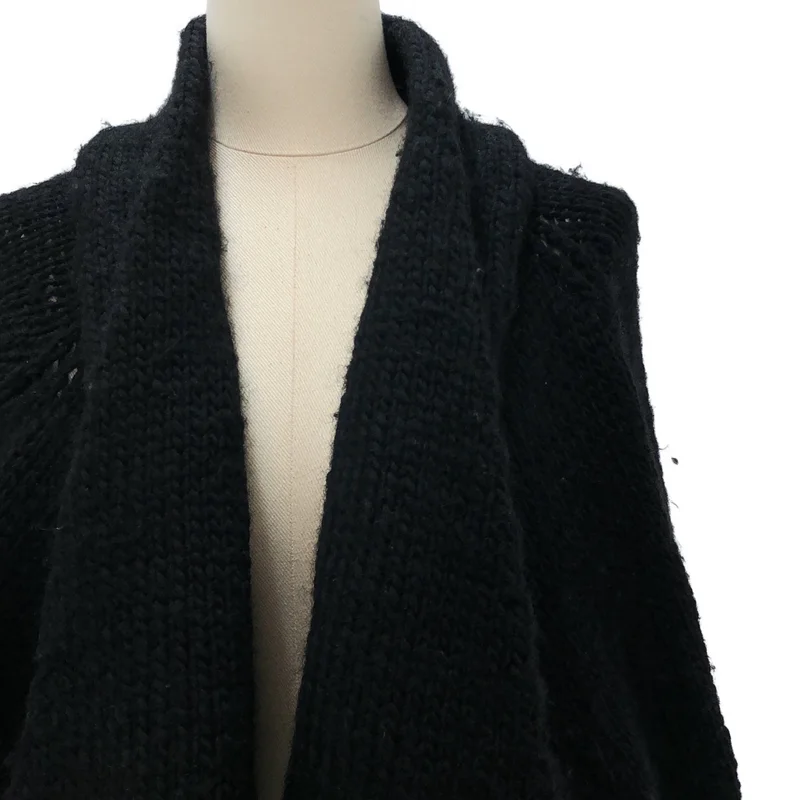 Yohji Yamamoto FEMME / ヨウジヤマモトファム | 1998AW | ウール オーバーサイズ ニットカーディガン | S | レディース