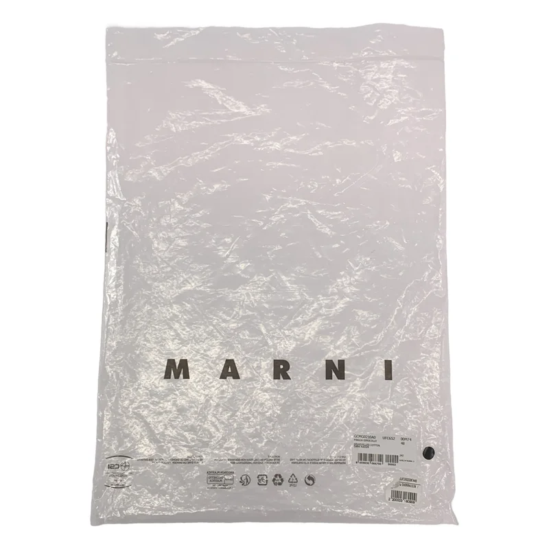 MARNI / マルニ | ツイスト ダメージ加工 クルーネック セーター | 48 | メンズ