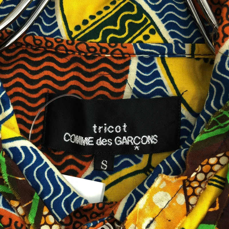 tricot COMME des GARCONS / トリココムデギャルソン | 2003SS | コットン 製品洗い加工 再構築 シャツ | S | レディース