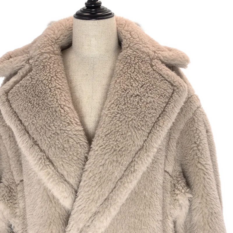 Max Mara / マックスマーラ | TEDDY BEAR ICON COAT / アルパカ ウール テディベア アイコンコート | XS | レディース