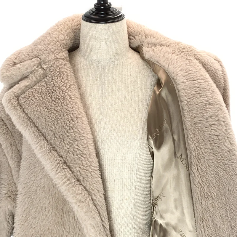 Max Mara / マックスマーラ | TEDDY BEAR ICON COAT / アルパカ ウール テディベア アイコンコート | XS | レディース