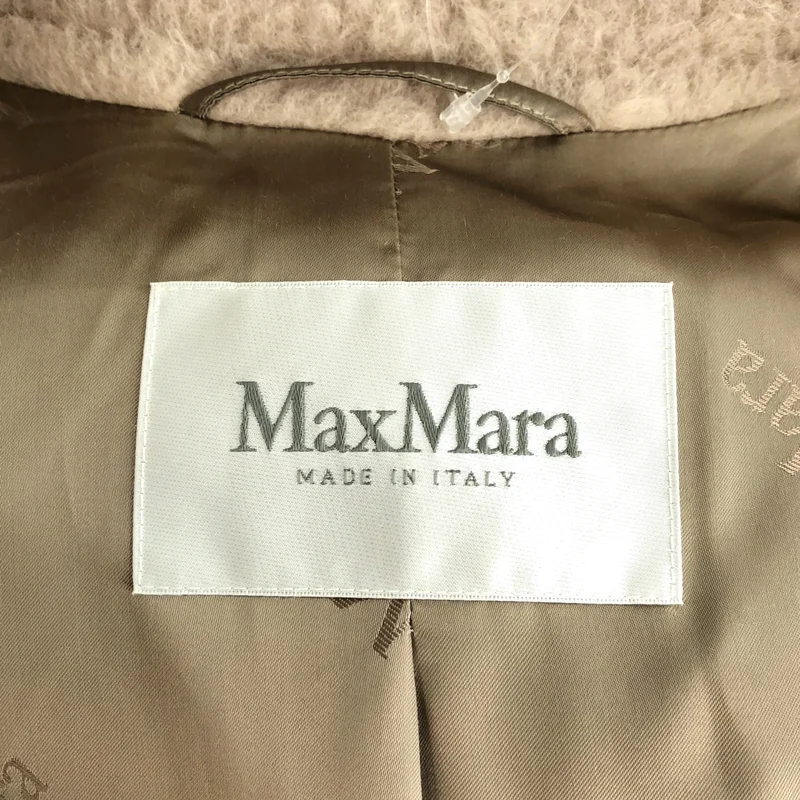 Max Mara / マックスマーラ | TEDDY BEAR ICON COAT / アルパカ ウール テディベア アイコンコート | XS | レディース